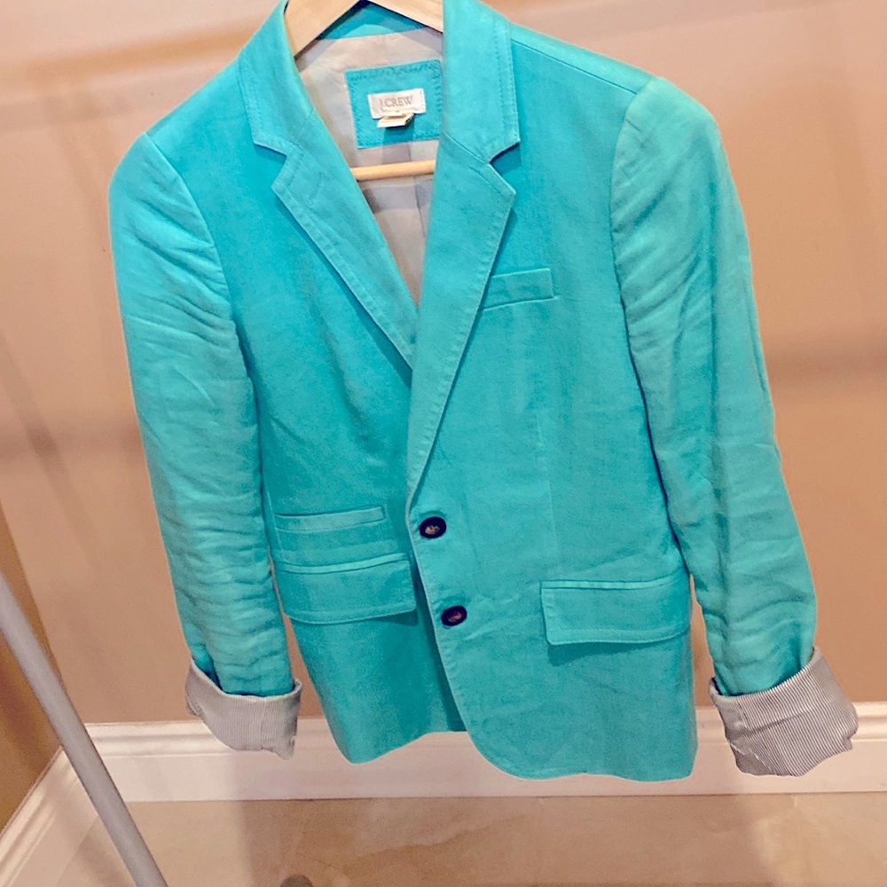J.Crew Turquoise Blazer